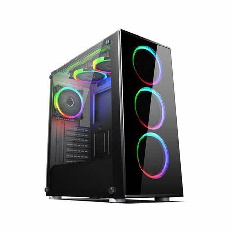 GABINETE GAMER ACTECK AC-924547 COLOR NEGRO-ACTECK