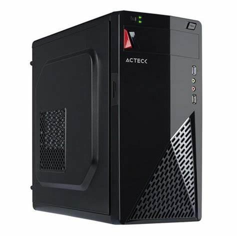 GABINETE MEDIA TORRE ACTECK AC-929035 COLOR NEGRO-ACTECK