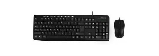 KIT TECLADO Y MOUSE ACTECK ALAMBRICO AC-929813 USB BLANCO-ACTECK