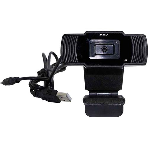 CAMARA WEB ACTECK AC-931250 720 P (1280 X 720) / 30 FPS USB 2.0 JACK 3.5MM NEGRO-ACTECK