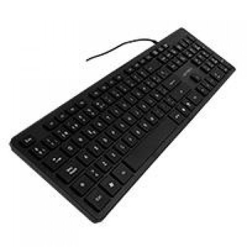 TECLADO ALAMBRICO ACTECK ALAMBRICO AC-931656 COLOR NEGRO-ACTECK