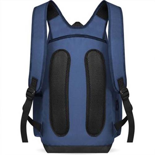 BACKPACK PARA LAPTOP MODELO 651343 34 X 52 X 18 CM DE POLIÉSTER COLOR AZUL MARINO-BROBOTIX