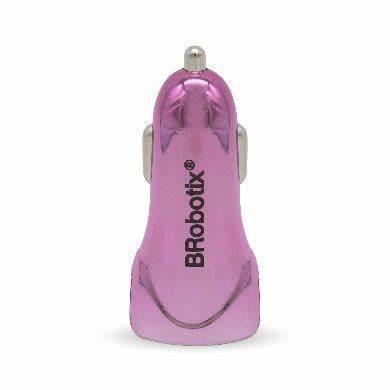 CARGADOR PARA AUTO BROBOTIX 963264 COLOR ROSA-BROBOTIX