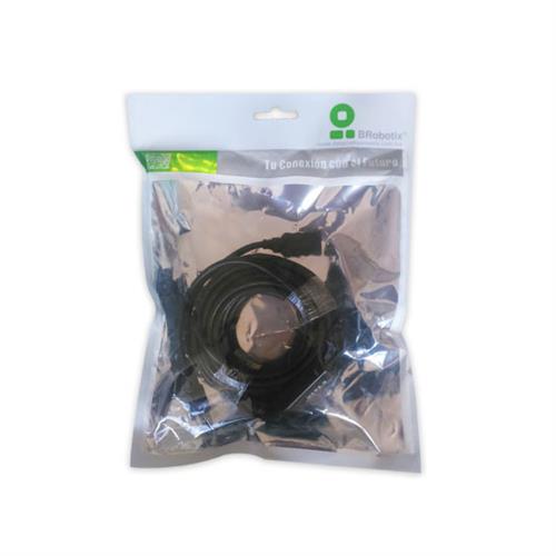 CABLE BROBOTIX 150153 EXTENSION ACTIVA USB 10 METROS NEGRO MACHO A MACHO ACTIVO-BROBOTIX