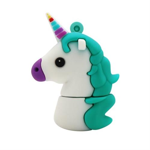 MEMORIA USB BROBOTIX 190432-30 DE 32GB DE UNICORNIO AZUL-BROBOTIX