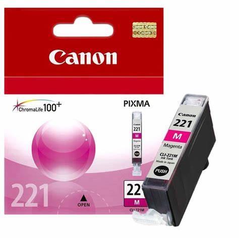 TINTA CANON CLI221M CLI221M COLOR MAGENTA-CANON