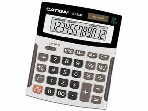 CALCULADORA DE ESCRITORIO CATIGA CD-2342 12 DIGITOS-CATIGA