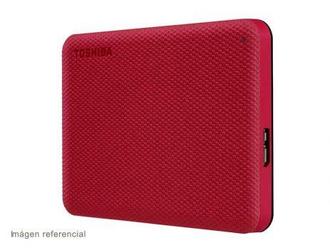 DISCO DURO EXTERNO TOSHIBA HDTCA40XR3CA 4 TB COLOR ROJO-TOSHIBA