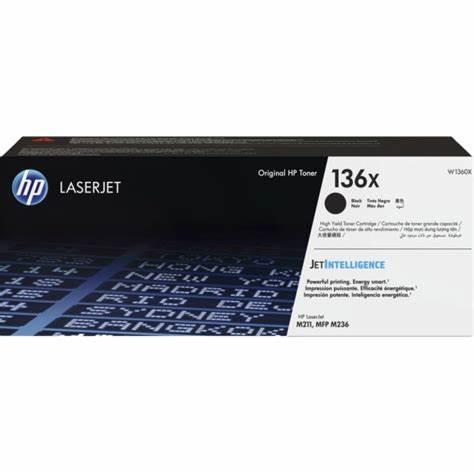 TONER 136X NEGRO LASERJET ORIGINAL W1360X-HP