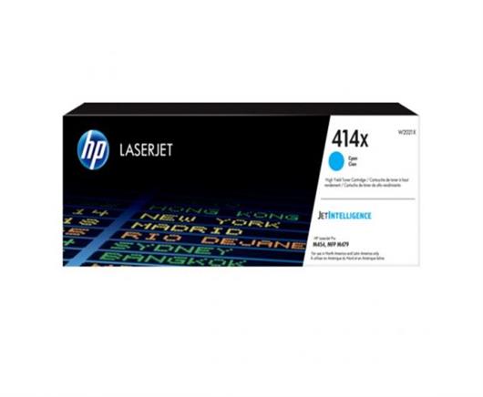 TONER HP 414X ALTO RENDIMIENTO CYAN-HP