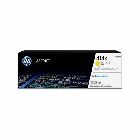 TONER HP 414X ALTO RENDIMIENTO AMARILLO-HP