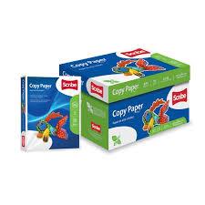 CAJA PAPEL BOND BLANCO CARTA SCRIBE COPY PAPER 75 GRS BLANC 97 10 PAQ C/500 HOJAS-SCRIBE