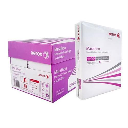 CAJA DE PAPEL BOND BLANCO CARTA XEROX 70 GRS BLANC 97 10 PAQ C/500 HOJAS-XEROX