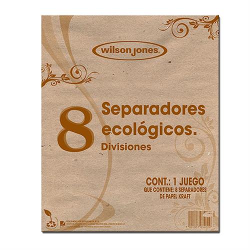 SEPARADOR WILSON JONES P3402 CON 8 DIVISIONES-ACCO