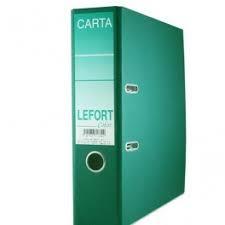 REGISTRADOR DE CARTON COLOR ARILLO EN O DE 3 PULGADAS COLOR VERDE LEFORT 1330 1 PZA-AZOR