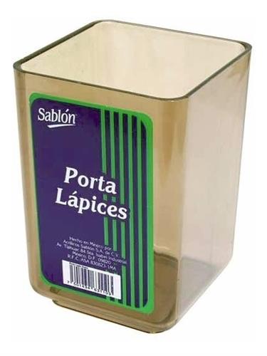 PORTALAPICES AZOR 3106HU COLOR HUMO DE ACRILICO 1 PIEZA-AZOR