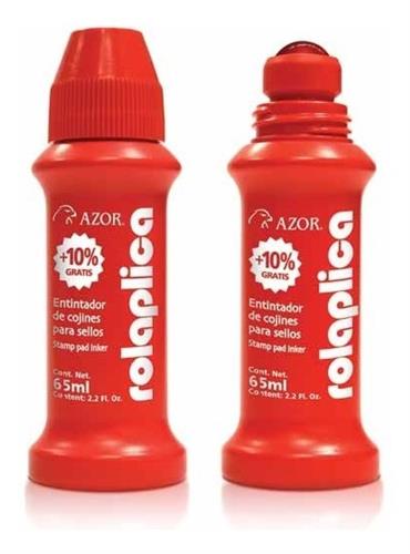 TINTA MULTIUSOS ROJA AZOR CONTENIDO 65ML 1 PIEZA-AZOR