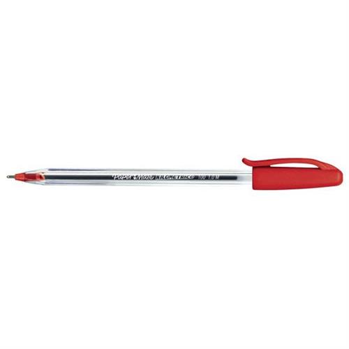 BOLIGRAFO PAPER MATE KILOMETRICO ROJO PUNTO MEDIANO 1 MM BARRIL TRIANGULAR 1 PZA-BEROL