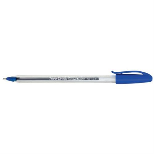 BOLIGRAFO PAPER MATE KILOMETRICO AZUL DE PUNTO MEDIANO 1.0MM BARRIL TRIANGULAR 1 PZA-BEROL