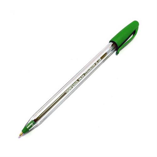 BOLIGRAFO PAPER MATE KILOMETRICO 100 ST VERDE PUNTO MEDIANO 1.0MM TRIANGULAR 1 PZA-BEROL