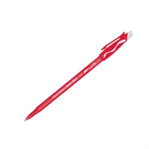 BOLIGRAFO PAPER MATE ERASER MATE COLOR ROJO PUNTO MEDIANO 1.0MM BARRIL REDONDO 1 PZA-BEROL