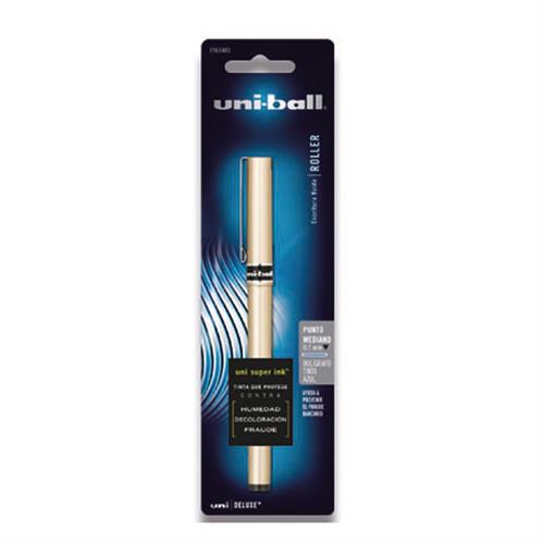 ROLLER UNI-BALL VISION DE TINTA COLOR AZUL PUNTO FINO MEDIDA 0.7 MM 1 PIEZA-BEROL