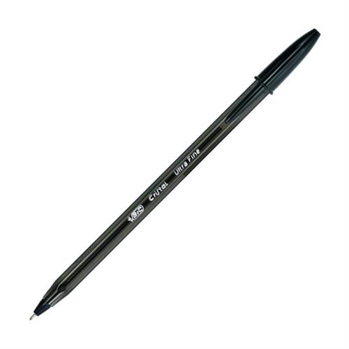 BOLIGRAFO BIC ULTRAFINO NEGRO PUNTO MEDIANO 0.7MM BARRIL HEXAGONAL 1 PZA-BIC