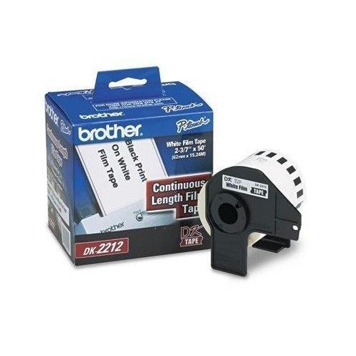 CINTA DE ETIQUETAS BLANCAS BROTHER DK2212 DE 62X15.2 MM 1 ROLLO-BROTHER