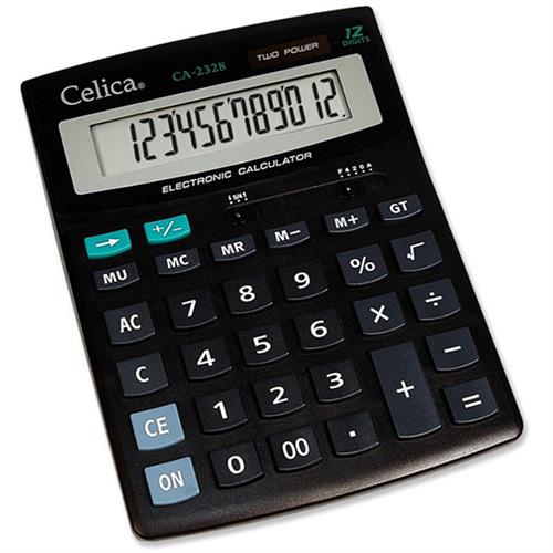 CALCULADORA DE ESCRITORIO CELICA CA-2328 DE 12 DIGITOS-CELICA