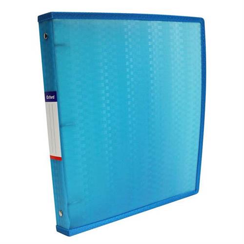 CARPETA DE POLIPROPILENO CARTA ARILLO EN O DE 1´´ COLOR AZUL OXFORD OXFORD-ESSELTE