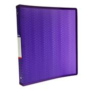 CARPETA DE POLIPROPILENO CARTA ARILLO EN O DE 1´´ COLOR MORADO OXFORD F905M-ESSELTE