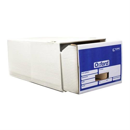 CAJA PARA ARCHIVO TAMAÑO CARTA OXFORD DE CARTON DE 65 X 29 X 25 CM 1 PIEZA-ESSELTE