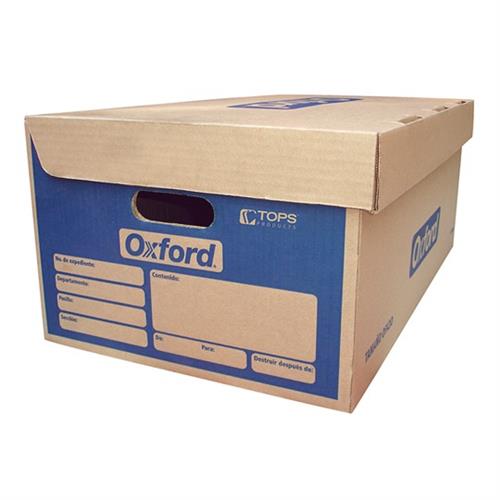 CAJA PARA ARCHIVO TAMAÑO CARTA OXFORD DE CARTON DE 31 X 24 X 25 CM 1 PIEZA-ESSELTE