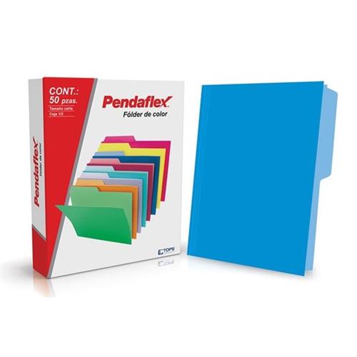 FOLDER PENDAFLEX 05012AZ TAMAÑO CARTA 1 PAQUETE CON 50 PIEZAS-ESSELTE