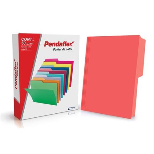 FOLDER PENDAFLEX 05012RJ TAMAÑO CARTA 1 PAQUETE CON 50 PIEZAS-ESSELTE