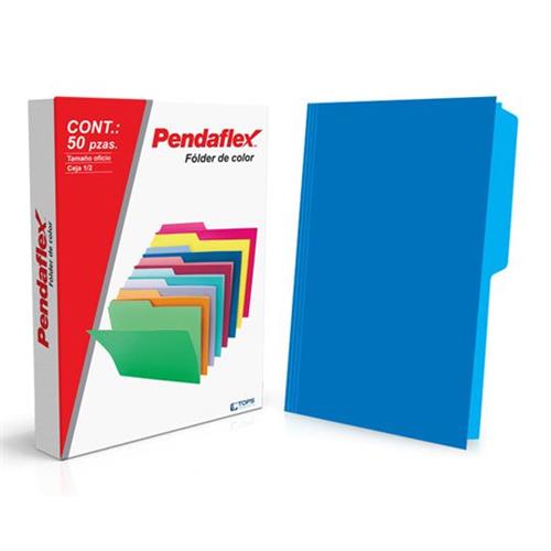 FOLDER PENDAFLEX 15012AZ TAMAÑO OFICIO 1 PAQUETE CON 50 PIEZAS-ESSELTE