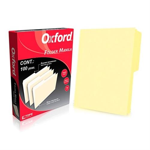 FOLDER PENDAFLEX M750YEL TAMAÑO CARTA 1 PAQUETE CON 100 PIEZAS-ESSELTE