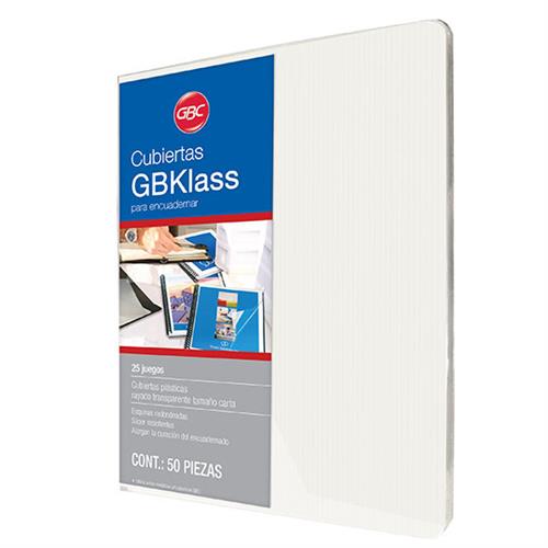 CUBIERTAS GBC GBKLASS M600003 TAMAÑO CARTA 1 PAQUETE CON 50 PIEZAS-GBC