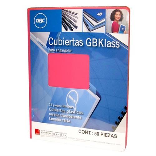 CUBIERTAS GBC GBKLASS M600013 TAMAÑO CARTA 1 PAQUETE CON 50 PIEZAS-GBC