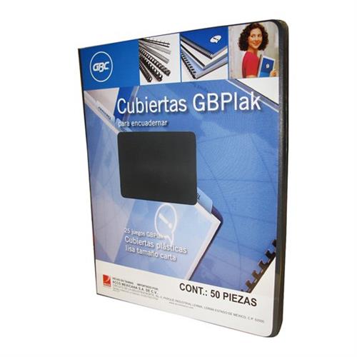 CUBIERTAS GBC GBPLAK P3562 TAMAÑO CARTA 1 PAQUETE CON 50 PIEZAS-GBC