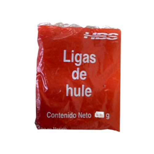 LIGAS DE HULE NATURAL HERCULES NO. 10 COLOR BEIGE 1 BOLSA CON 80 GR-HERCULES