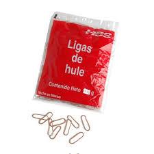 LIGAS DE HULE NATURAL HERCULES NO. 12 COLOR BEIGE 1 BOLSA CON 80 GR-HERCULES