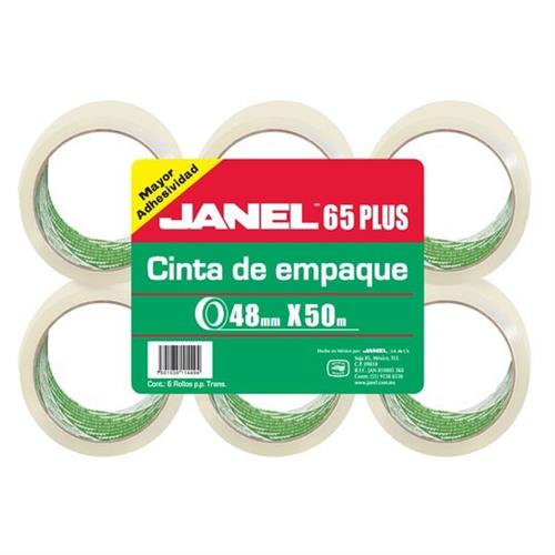 CINTA ADHESIVA JANEL 65 DE 48 MM X 50 M-JANEL