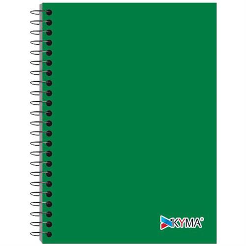 CUADERNO PROFESIONAL KYMA VERDE CUADRO GRANDE 100 HOJAS-KYMA