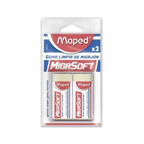 GOMA BLANCA MAPED 108512 BLISTER CON 2 PIEZAS-MAPED