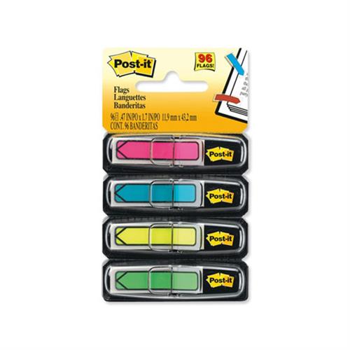 MINIBANDERITAS POST-IT 684ARR3 COLORES PRIMARIOS 96 BANDERITAS-3M