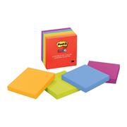 NOTA ADHESIVA REMOVIBLE POST IT 5431 COLORES NEON FORMA CUADRADA 390 HOJAS-3M