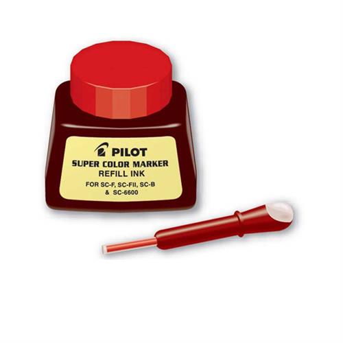 TINTA MULTIUSOS ROJA PILOT CONTENIDO 30 ML 1 PIEZA-PILOT