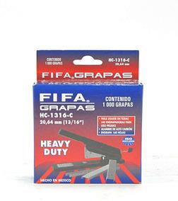 GRAPA DE USO PESADO PILOT FIFA HC1316 CAJA CON 1000 GRAPAS-PILOT