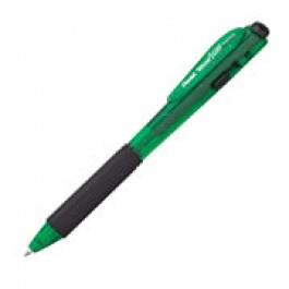 BOLIGRAFO PENTEL WOOW! GEL K437CR VERDE PUNTO MEDIANO 0.7MM BARRIL TRIANGULAR 1 PZA-PENTEL